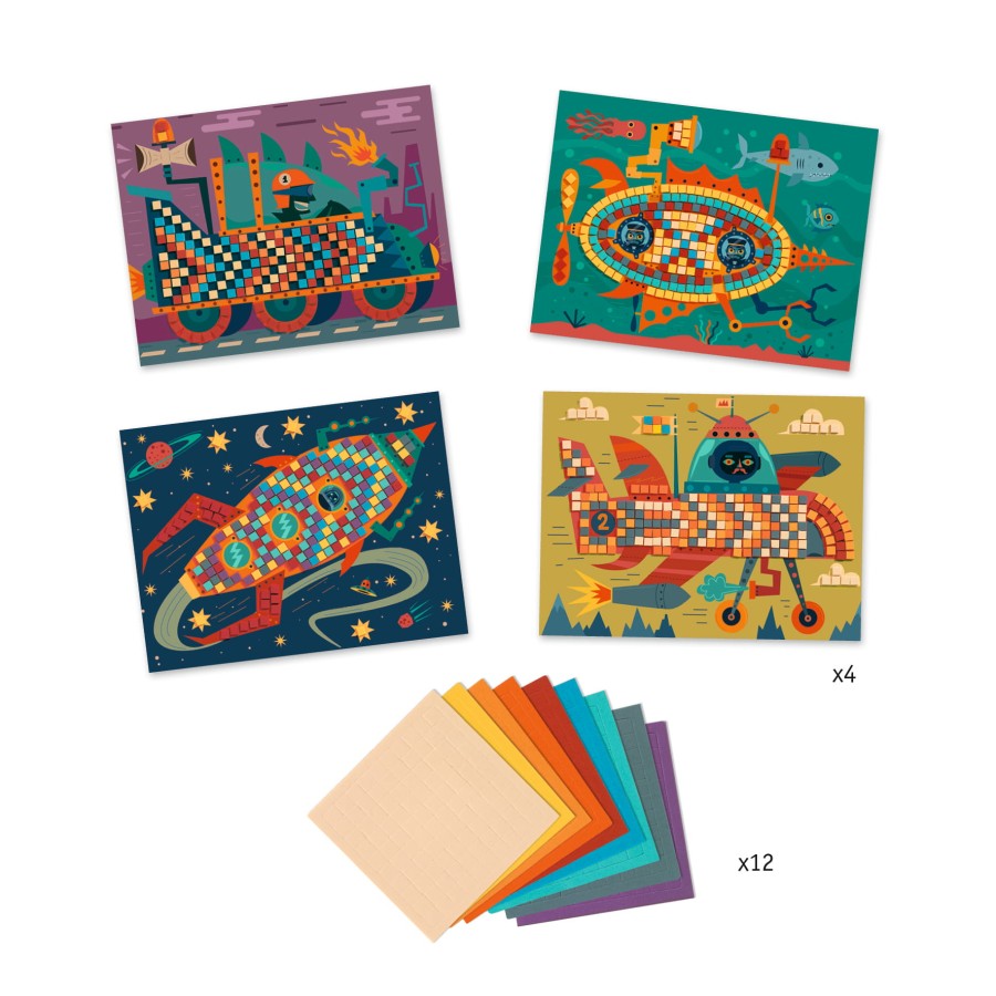 Mozaika ZA KIEROWNICĄ / Djeco DJ09421