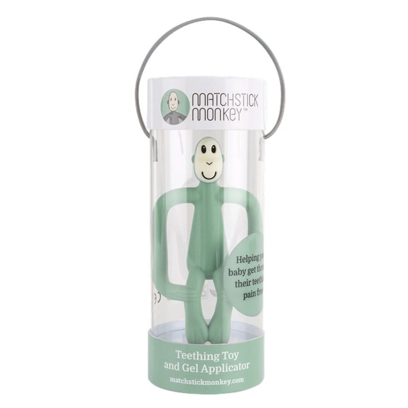 Gryzak masujący ze szczoteczką Mint / Matchstick Monkey