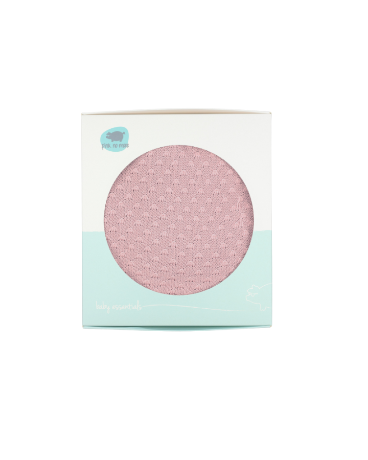 Koc bambusowy nagietki PINK / Pink no More