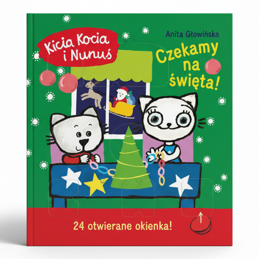 Kicia Kocia i Nunuś. Czekamy na święta! / Wydawnictwo Media Rodzina