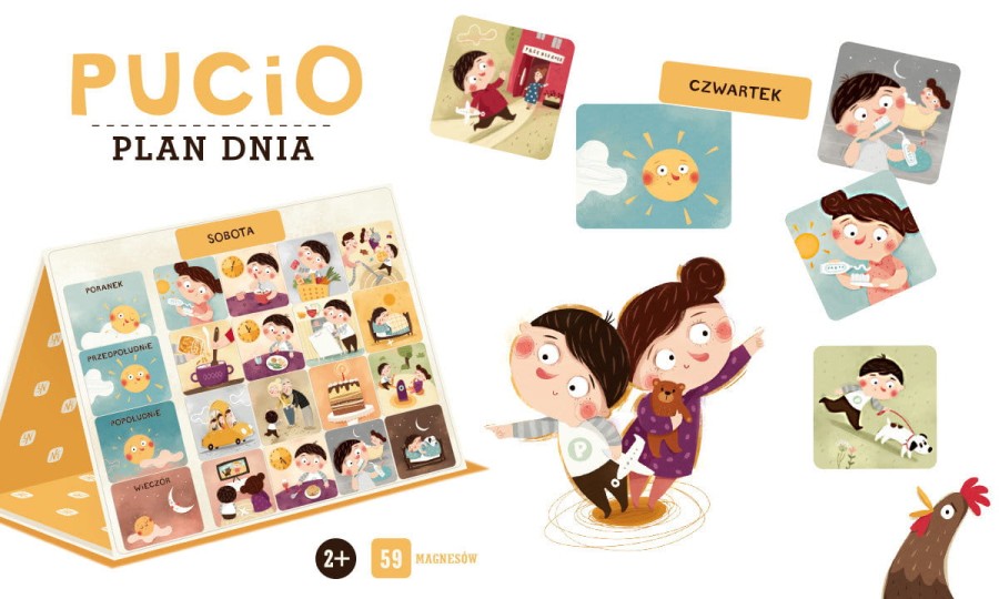 Pucio. Plan dnia / Nasza Księgarnia