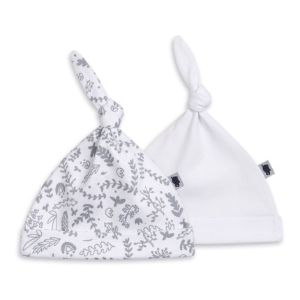 Czapka BOTANIC & WHITE, dwupak / Pink no More