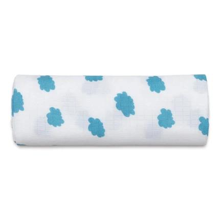 Otulacz muślinowy LIGHT CLOUDS 100x120 / Pink no More