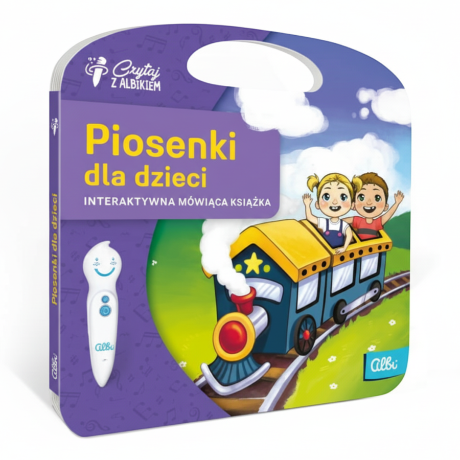 Mini książka Piosenki dla dzieci / Czytaj z Albikiem