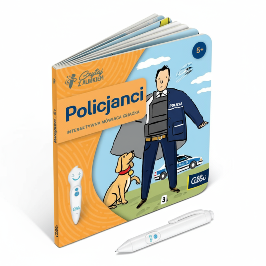 Miniksiążka zawody Policjanci / Czytaj z Albikiem