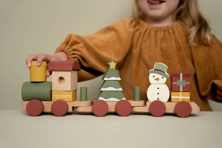 Pociąg X-mas FSC / Little Dutch LD4861