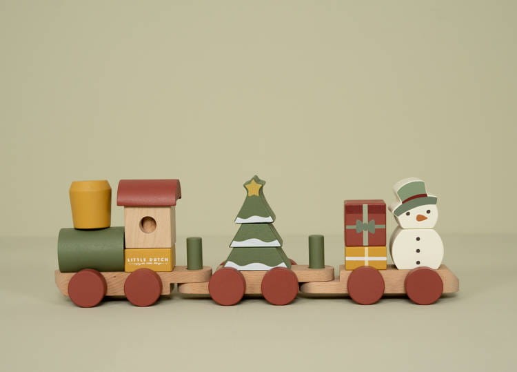 Pociąg X-mas FSC / Little Dutch LD4861