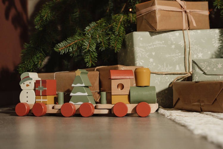 Pociąg X-mas FSC / Little Dutch LD4861