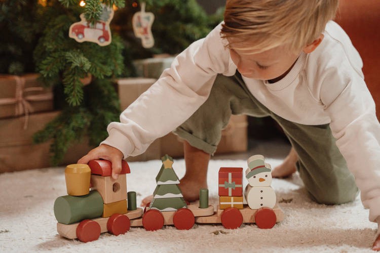 Pociąg X-mas FSC / Little Dutch LD4861