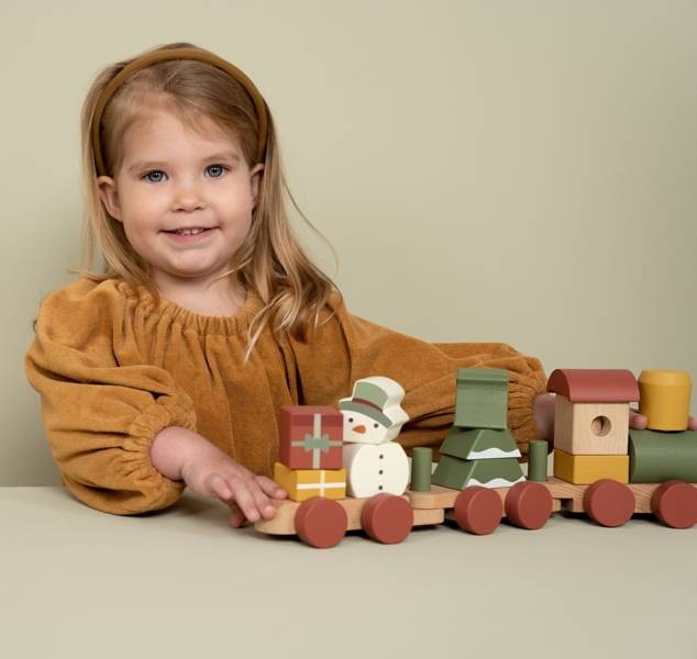 Pociąg X-mas FSC / Little Dutch LD4861