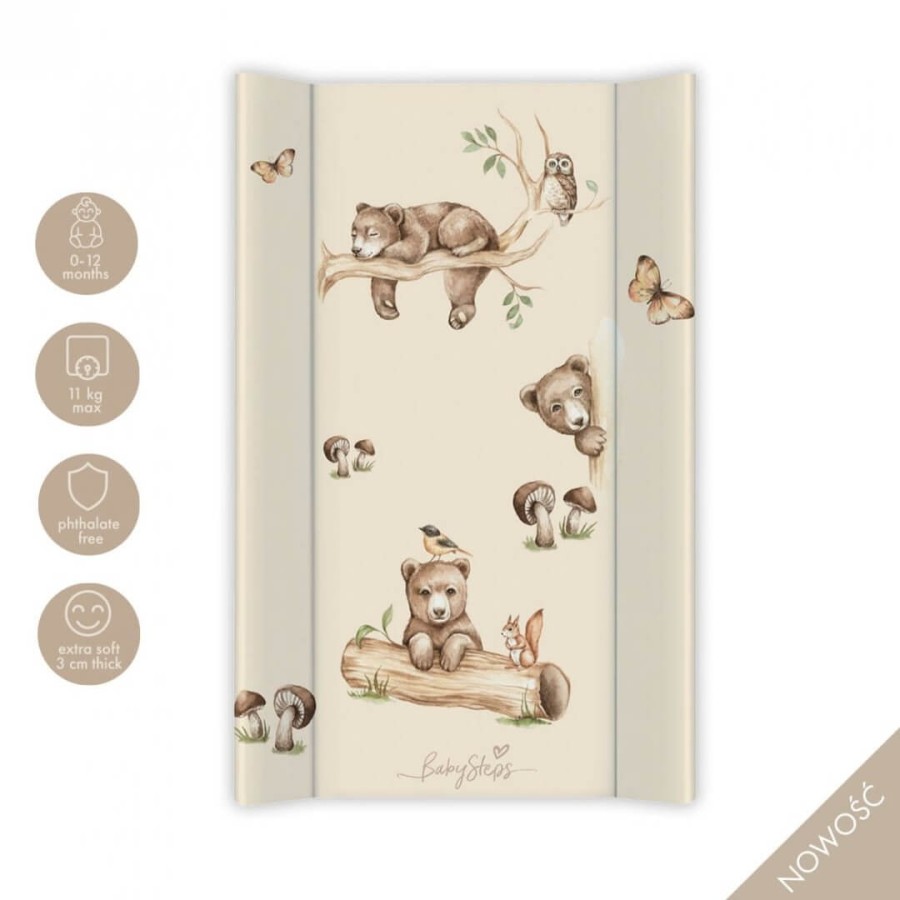 Przewijak usztywniany - Happy Bear / BabySteps