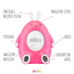 Alilo Happy Bunny P1 - żółty