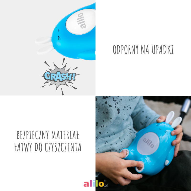 Alilo Happy Bunny P1 - żółty