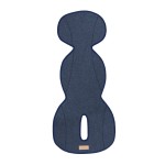 Wkładka do fotelika z wełny merino - jeans / Beztroska
