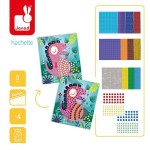 Zestaw kreatywny Mozaika Dinozaury 4+ / Janod