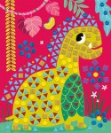 Zestaw kreatywny Mozaika Dinozaury 4+ / Janod