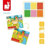 Zestaw kreatywny mozaika - Zwierzęta 3+ / Janod