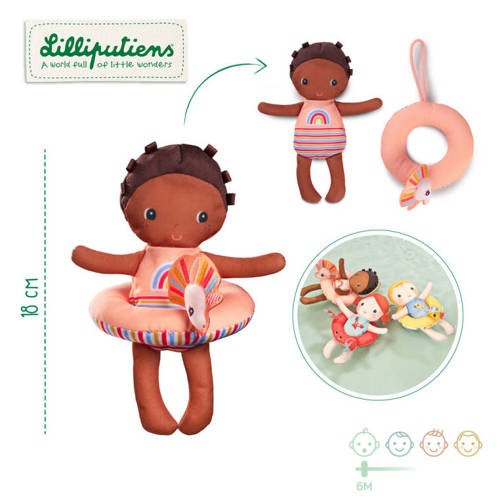 Laleczka do kąpieli Lena 6 m+ / Lilliputiens