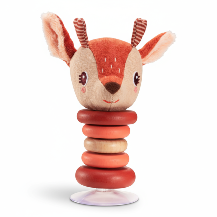 Grzechotka z przyssawką Sarenka Stella 6 m+ / Lilliputiens 83403