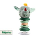 Grzechotka z przyssawką Smok Joe 6 m+ / Lilliputiens