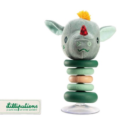 Grzechotka z przyssawką Smok Joe 6 m+ / Lilliputiens 83402