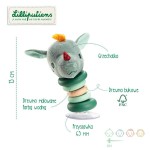 Grzechotka z przyssawką Smok Joe 6 m+ / Lilliputiens