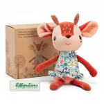 Przytulanka w ozdobnym pudełku Sarenka Stella Eco 3 m+ / Lilliputiens