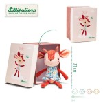 Przytulanka w ozdobnym pudełku Sarenka Stella Eco 3 m+ / Lilliputiens