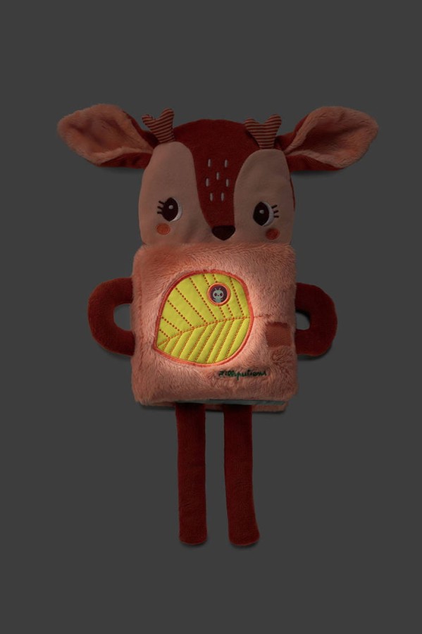 Przytulanka z książeczką Sarenka Stella 3 m+ / Lilliputiens