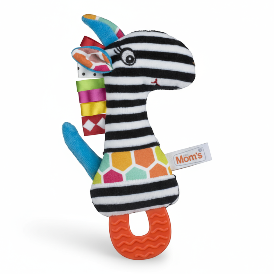 Tymek piszczek sensoryczna z gryzakiem / Mom's Care