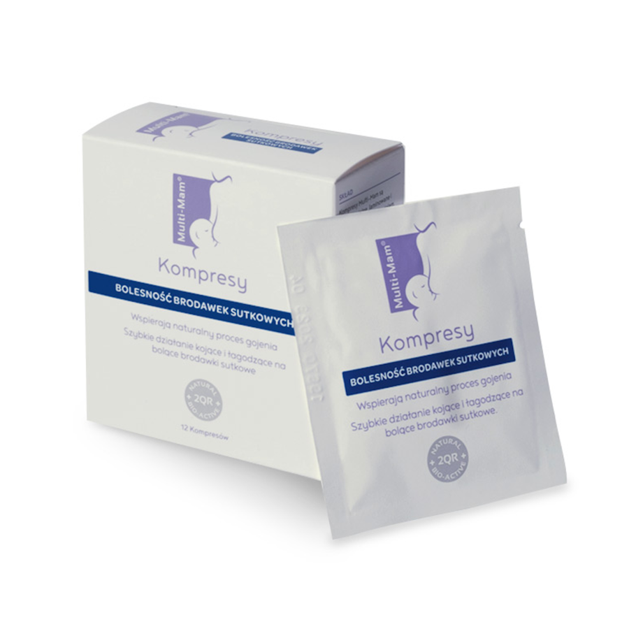 Kompresy Multi-Mam na obolałe sutki 12 szt.