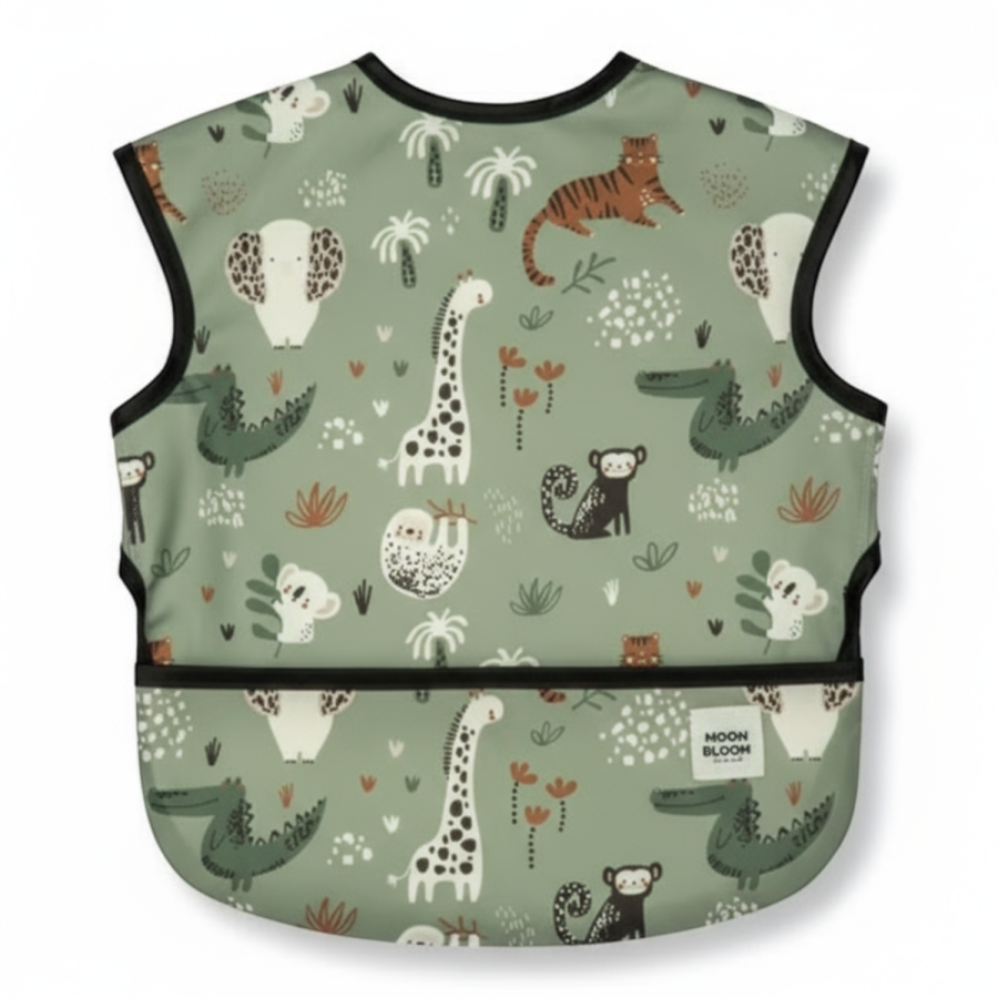 Fartuszek z kieszonką Safari / Moon Bloom