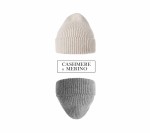 Czapka merino + kaszmir Premium - beż / Lullalove