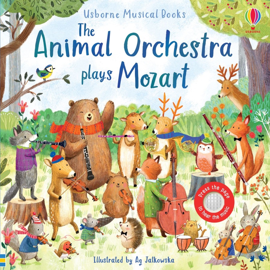 The Animal Orchestra Plays Mozart / Wydawnictwo Usborne