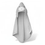 Ręcznik z kapturkiem Królik Effik - szary / Effiki