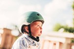 Kask z odblaskami XXS-S dla dzieci 1rż+ Forest Owl / Scootandride