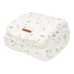 Ocieplany kocyk 100 x 70 cm Sailors Bay White / Little Dutch TE11121690