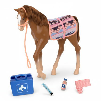 Kasztanowy źrebak - Chestnut Foal / OurGeneration