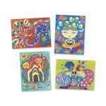 Zestaw artystyczny z farbami INDIA / Djeco DJ08964