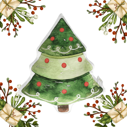 Świąteczna poduszka - Choinka / Babysteps