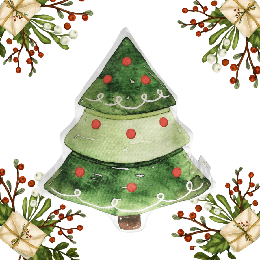 Świąteczna poduszka - Choinka / Babysteps