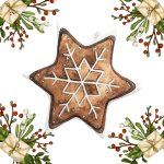 Świąteczna poduszka - Gwiazdka / Babysteps