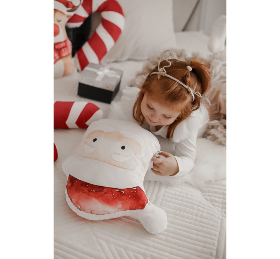 Świąteczna poduszka - Mikołaj / Babysteps