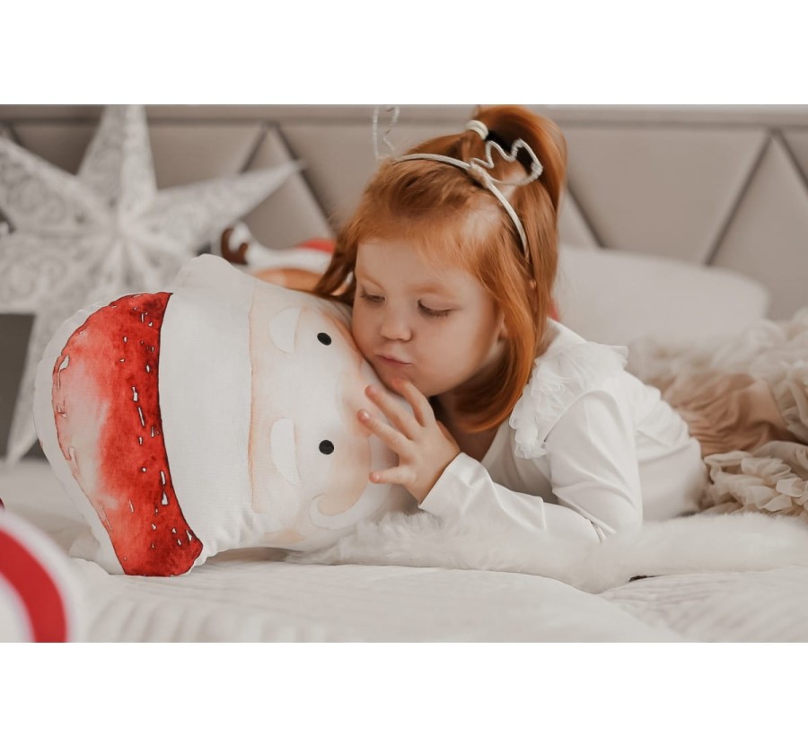 Świąteczna poduszka - Mikołaj / Babysteps