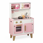 Duża kuchnia drewniana z dźwiękiem i 6 akcesoriami Candy Chic / Janod