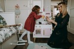Duża kuchnia drewniana z dźwiękiem i 6 akcesoriami Candy Chic / Janod