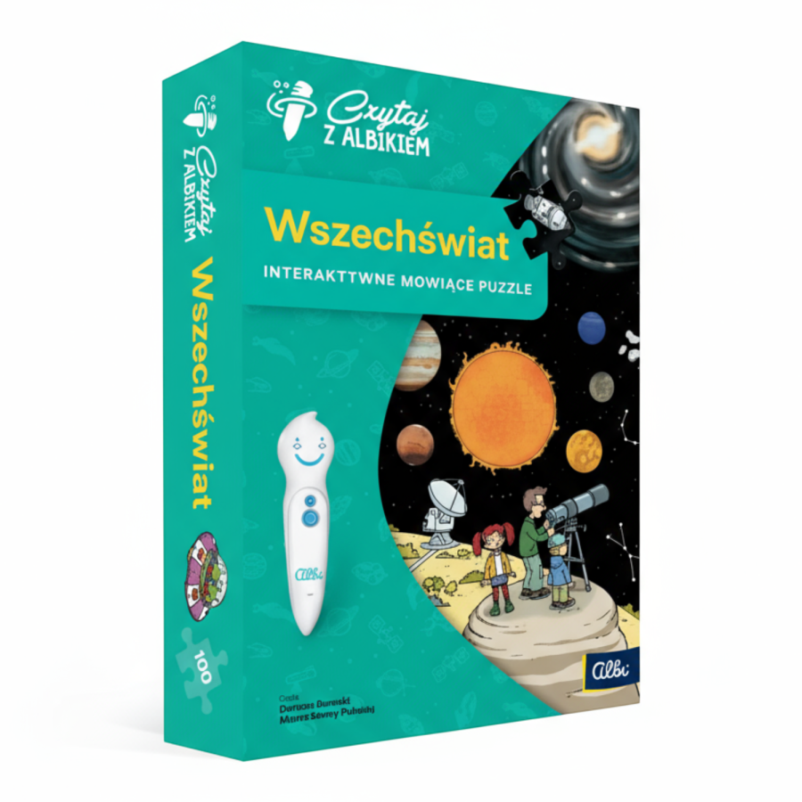 Puzzle Wszechświat / Czytaj z Albikiem