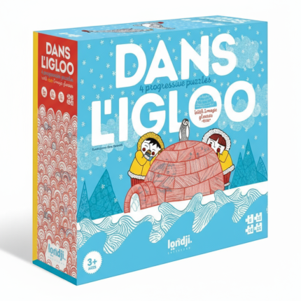Puzzle progresywne Dans L'Igloo - W igloo / Londji PZ561