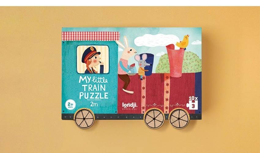 Puzzle - Mój Mały Pociąg / Londji