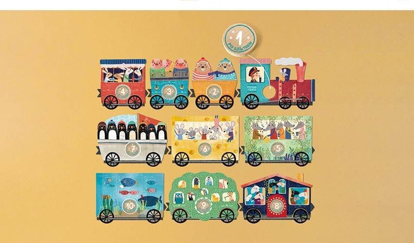 Puzzle - Mój Mały Pociąg / Londji